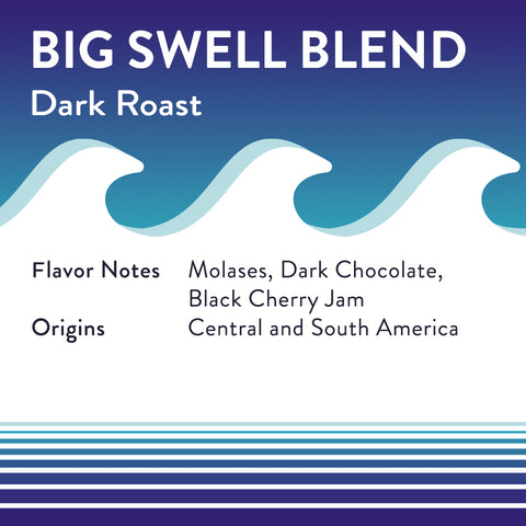 Big Swell Blend (Dark) – Three Waves Coffee